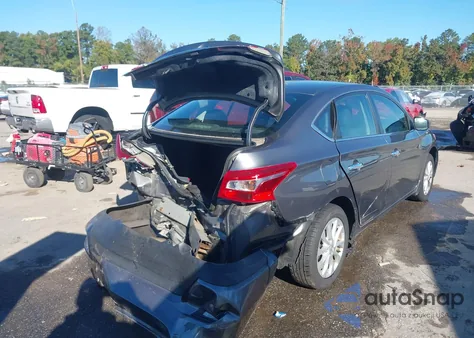 2019 Nissan Sentra S из США, поврежденный, VIN 3N1AB7AP8KY263061